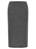 Junya Watanabe Mélange Wool Skirt