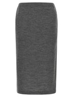 Junya Watanabe Mélange Wool Skirt