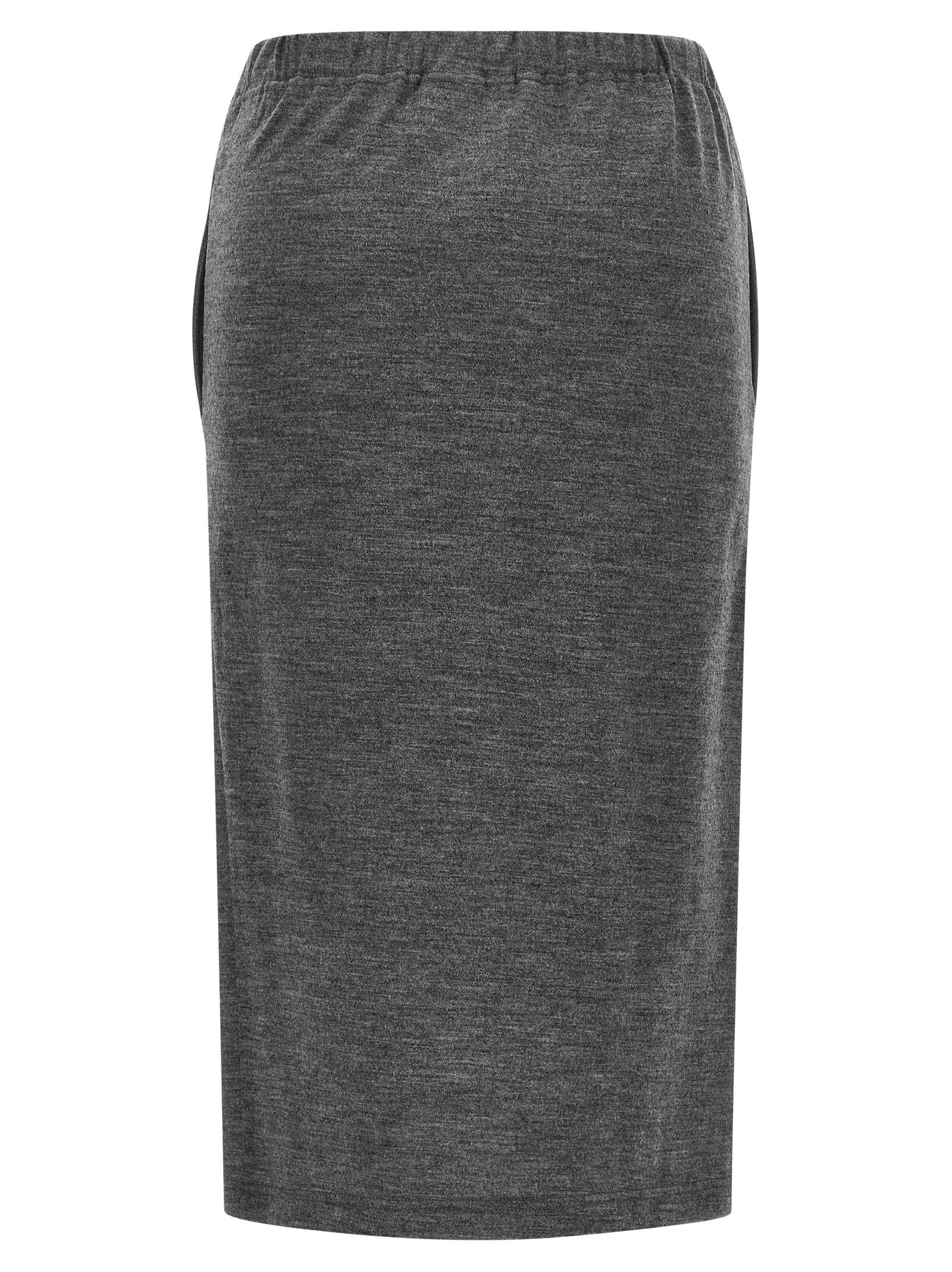 Junya Watanabe Mélange Wool Skirt