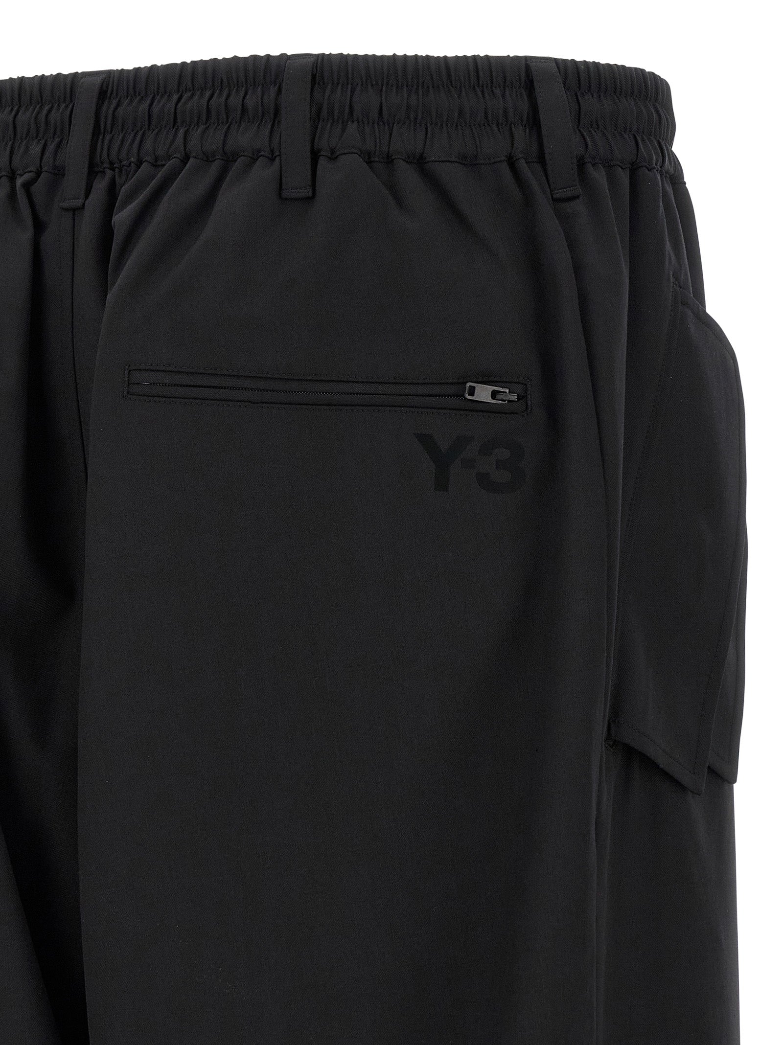بنطلون Y-3 من مزيج الصوف