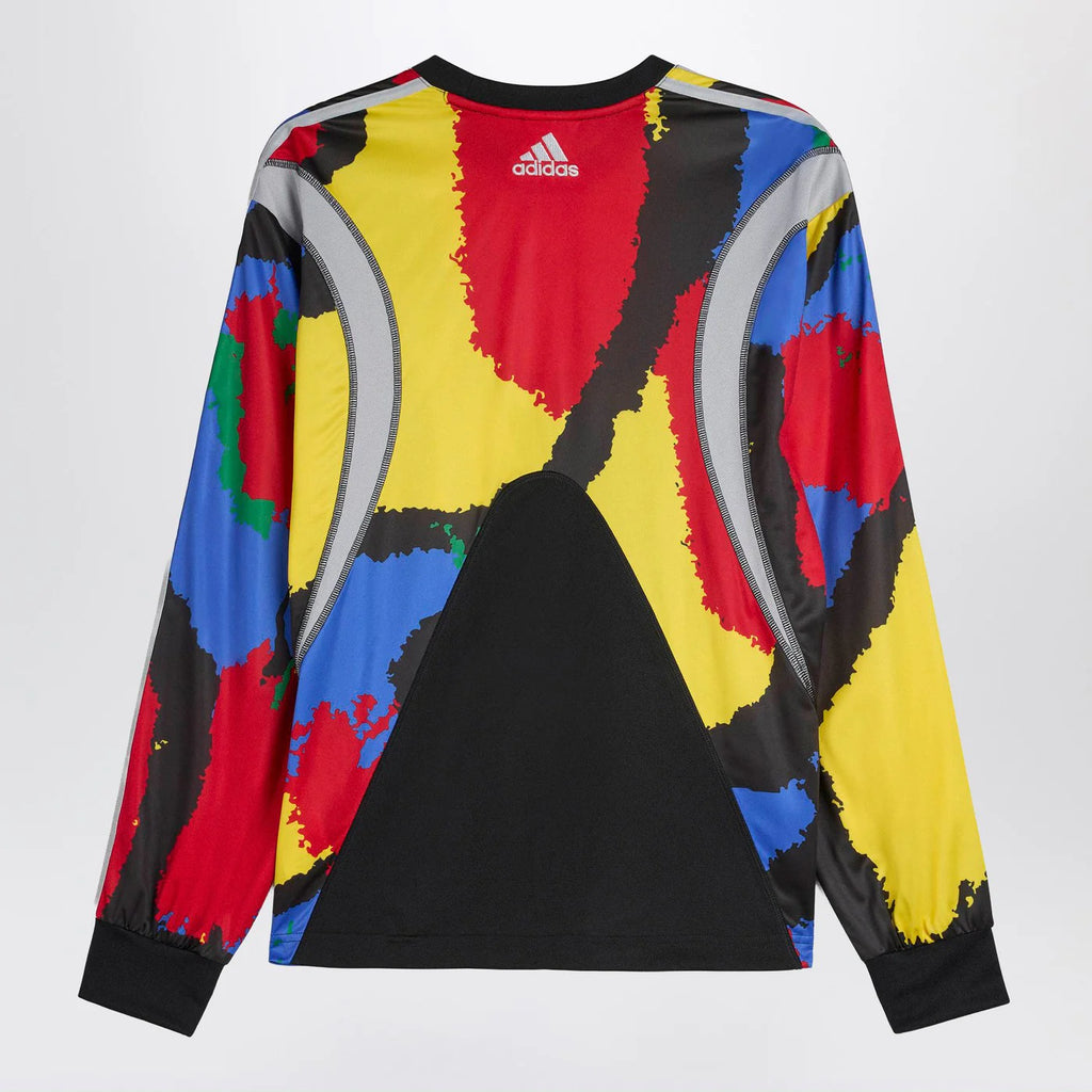 adidas x Brain Dead Black/Eqt Yellow jersey with logo patch