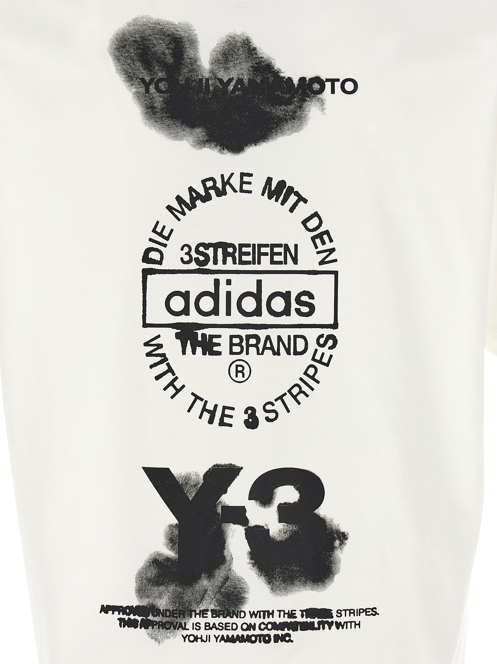 تيشيرت Y-3 برسومات جرافيكية