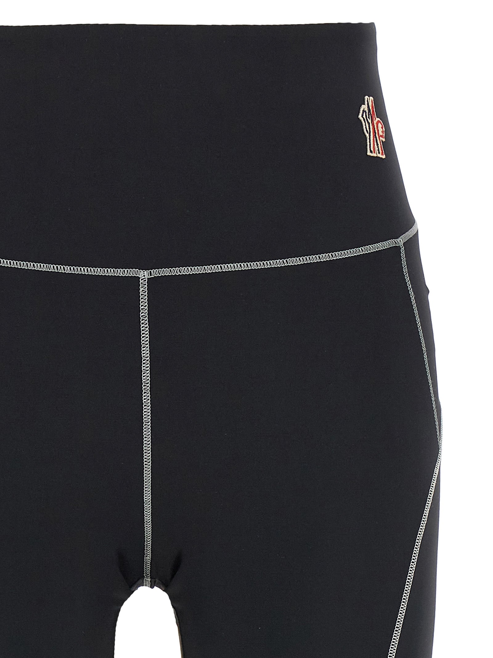 Moncler Grenoble Logo Patch Leggings