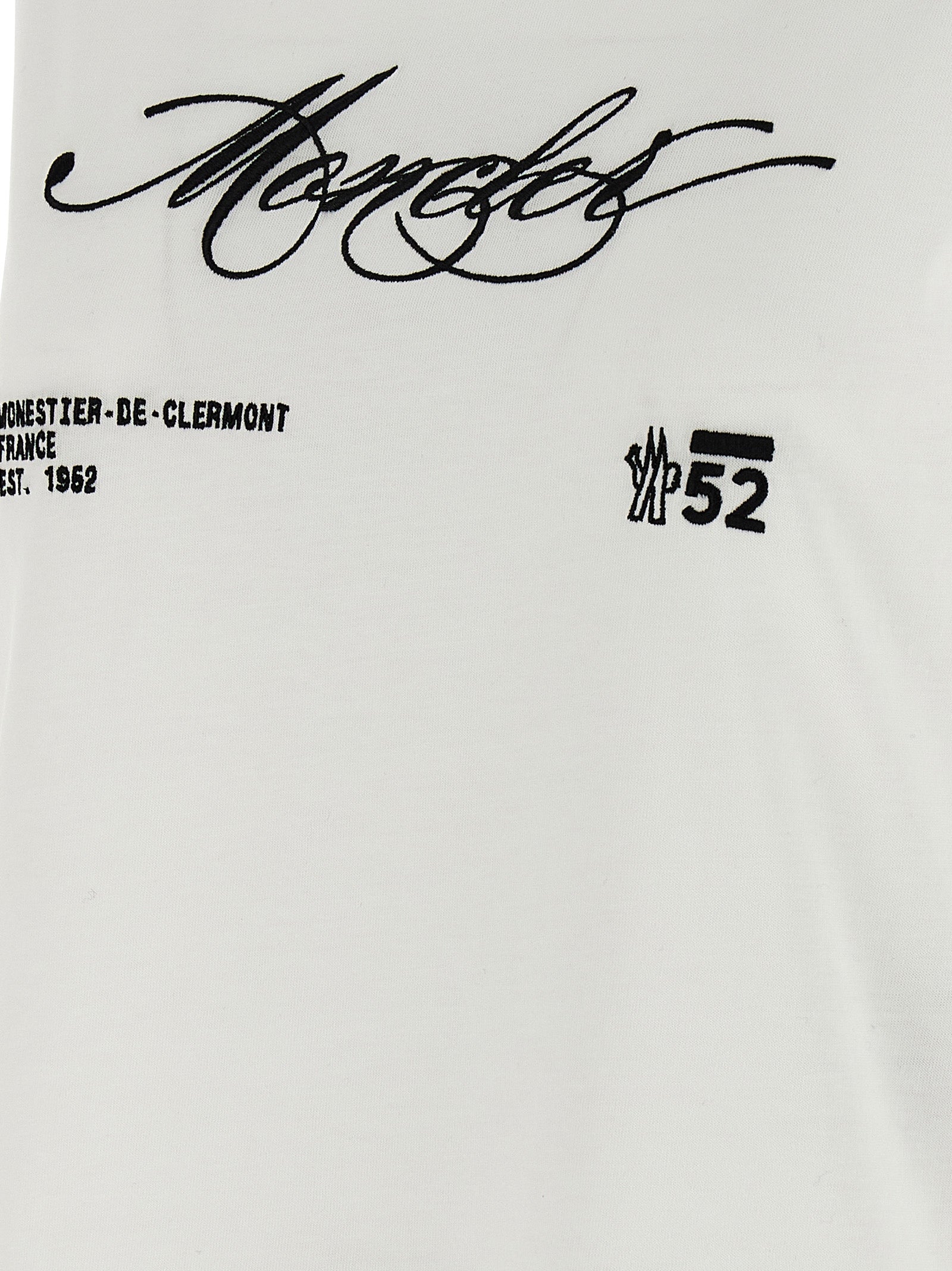 Moncler Embroidery T-shirt