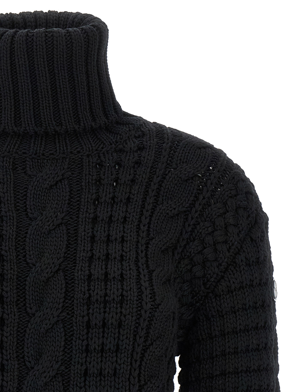 Moncler Genius كنزة صوفية برقبة عالية من Moncler X Edward Enninful