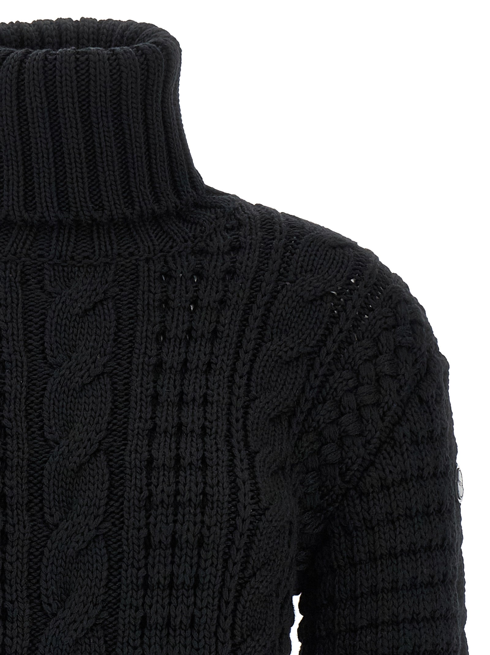 Moncler Genius كنزة صوفية برقبة عالية من Moncler X Edward Enninful