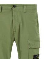 Stone Island Logo Badge Cargo Pants