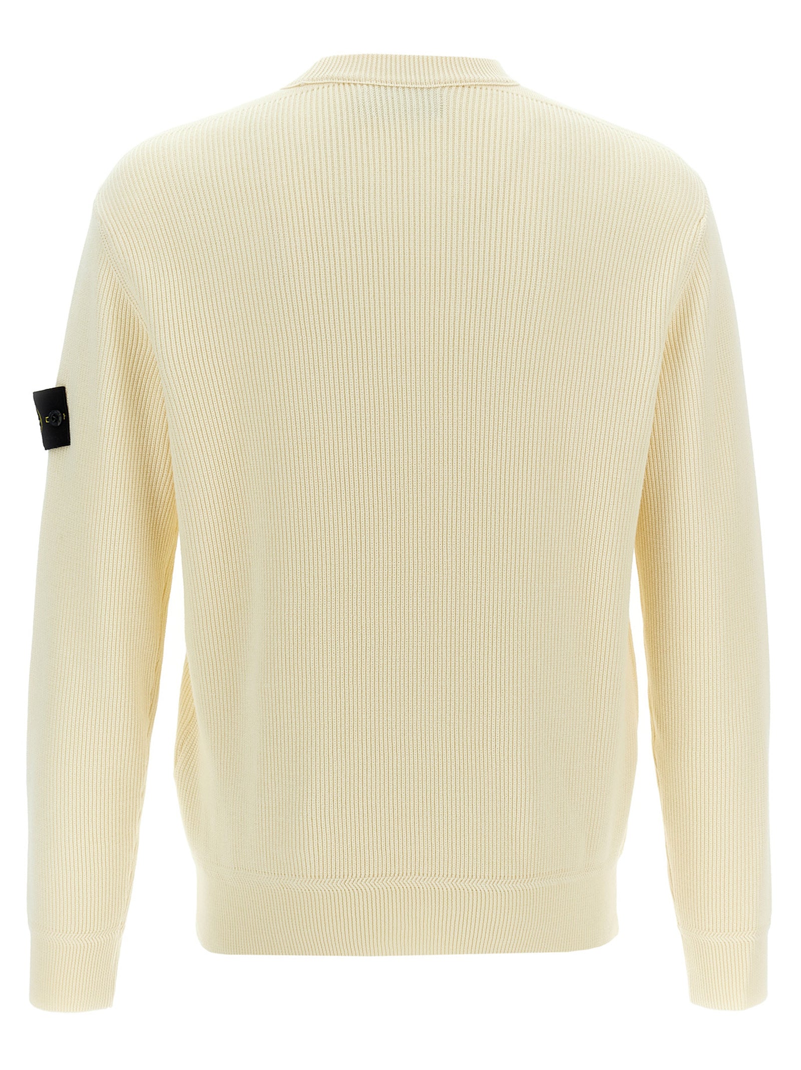 Stone Island Ribbed Wool Sweater