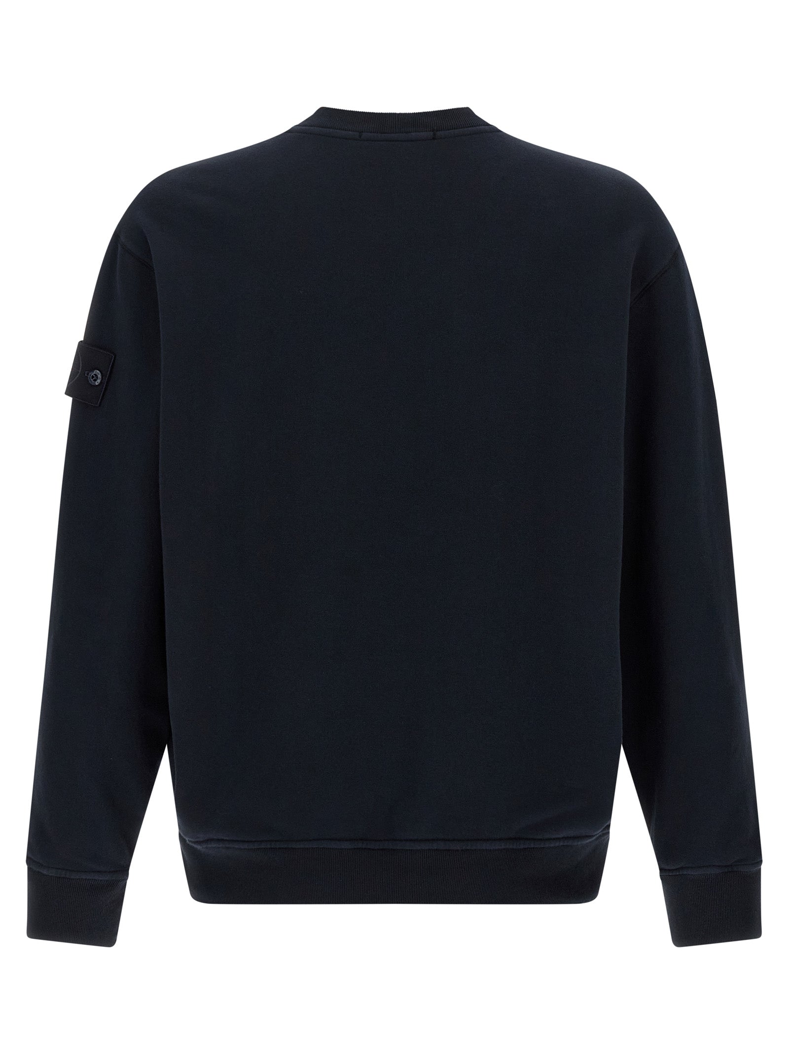 Stone Island Logo Badge Sweatshirt
