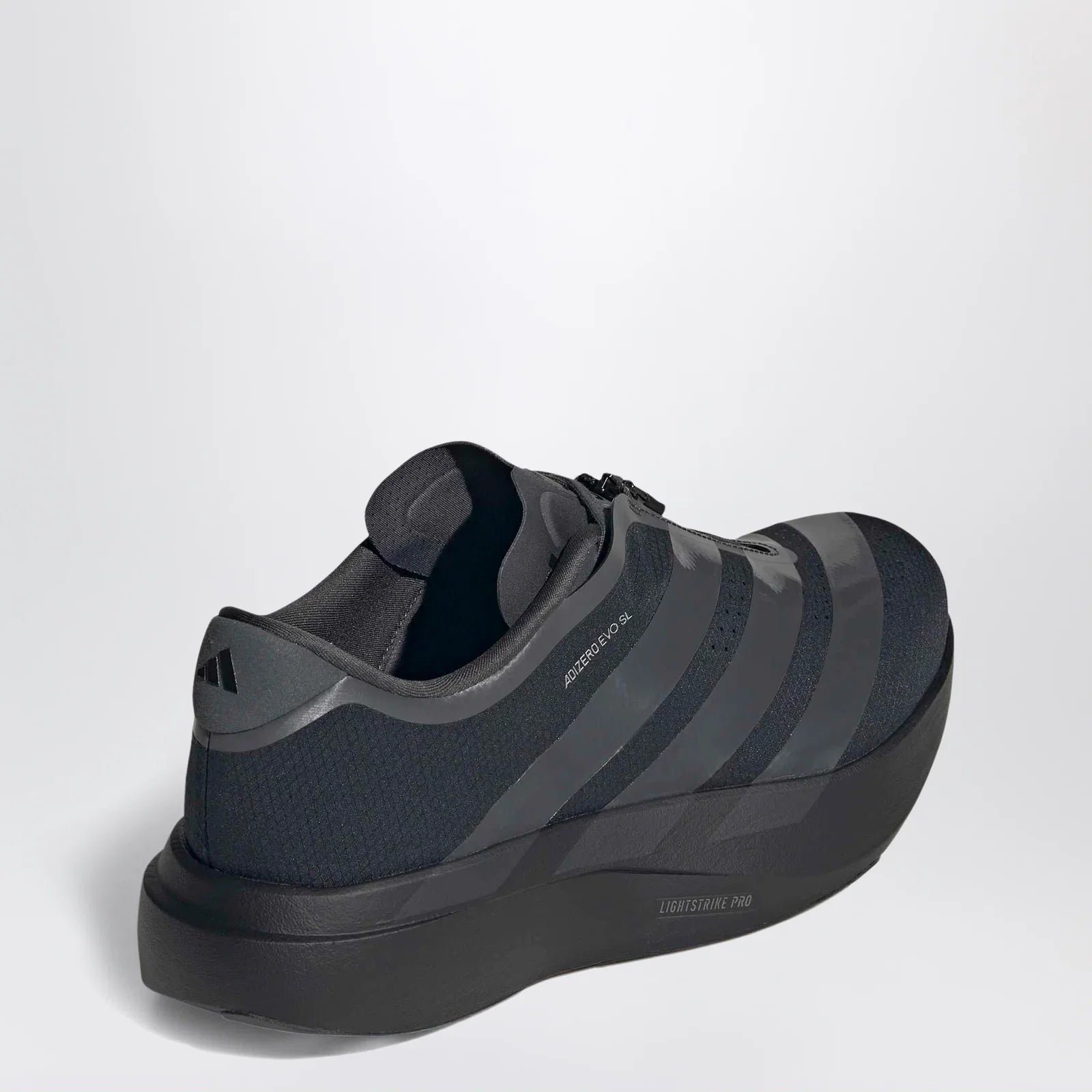 adidas Originals Adizero EVO SL 2 sneakers in Core Black / Grey Six / Silver Metallic
