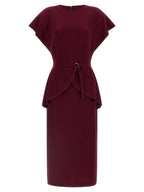 Norma Kamali Peplum Dress