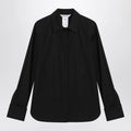 Max Mara Black cotton shirt with logo