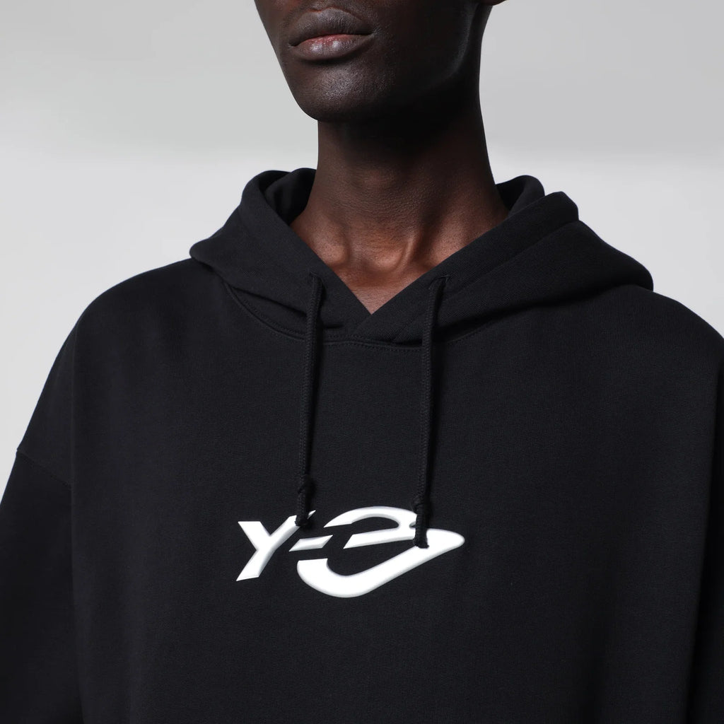 adidas Y-3 Y-3 French Terry hoodie in black with Liquid logo