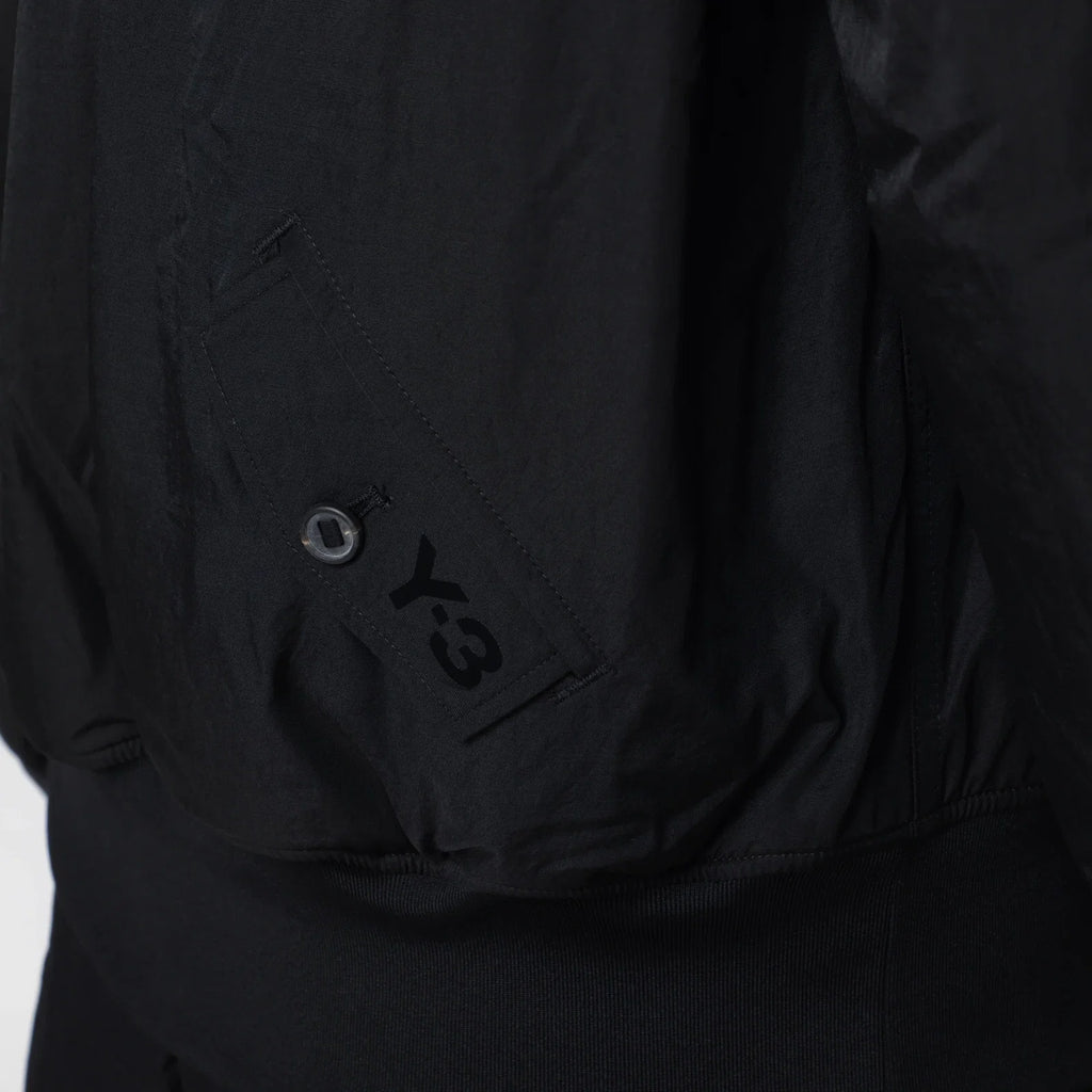 adidas Y-3 Y-3 bomber jacket in black nylon