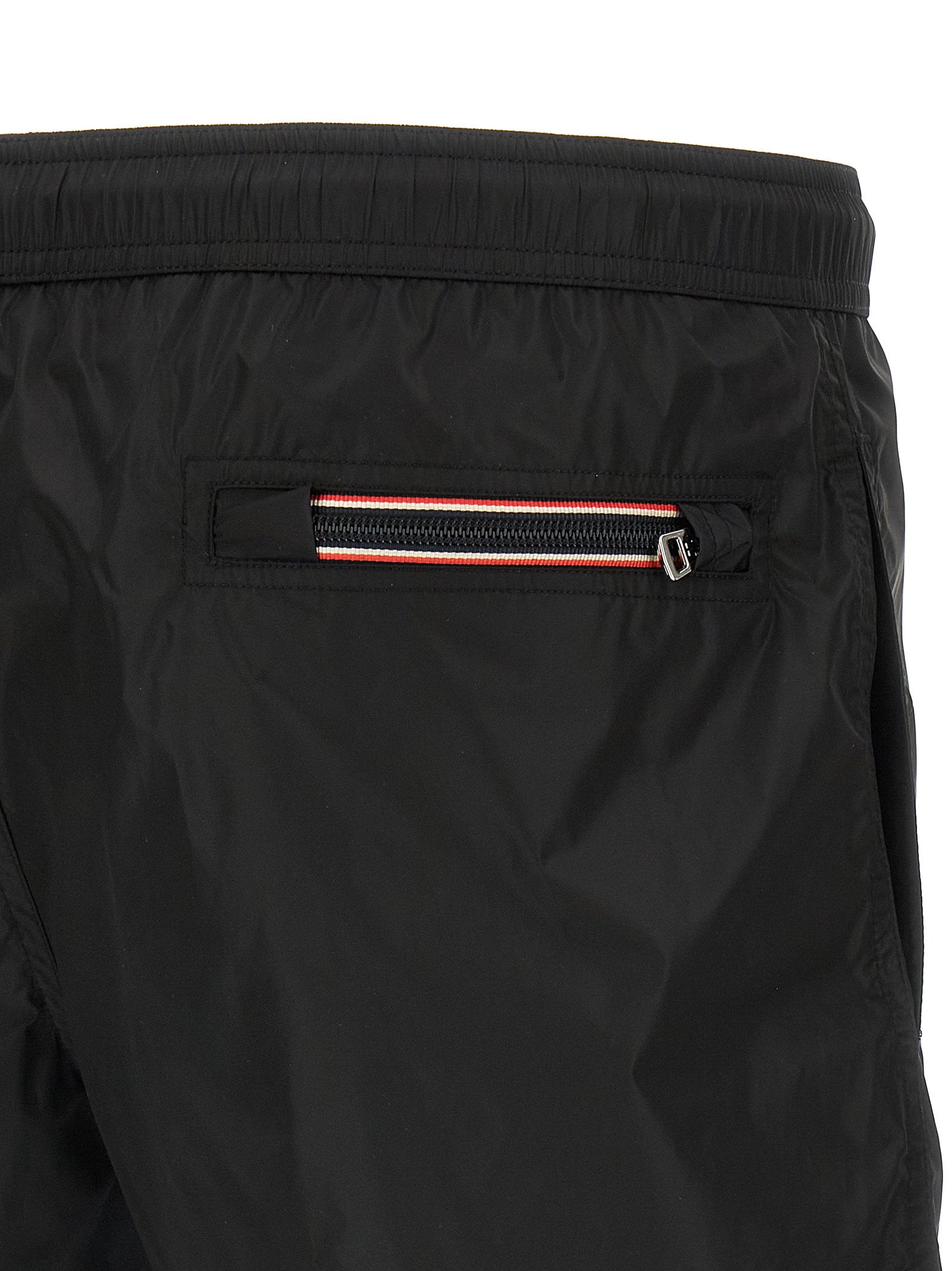 Moncler Logo Patch Swim Shorts
