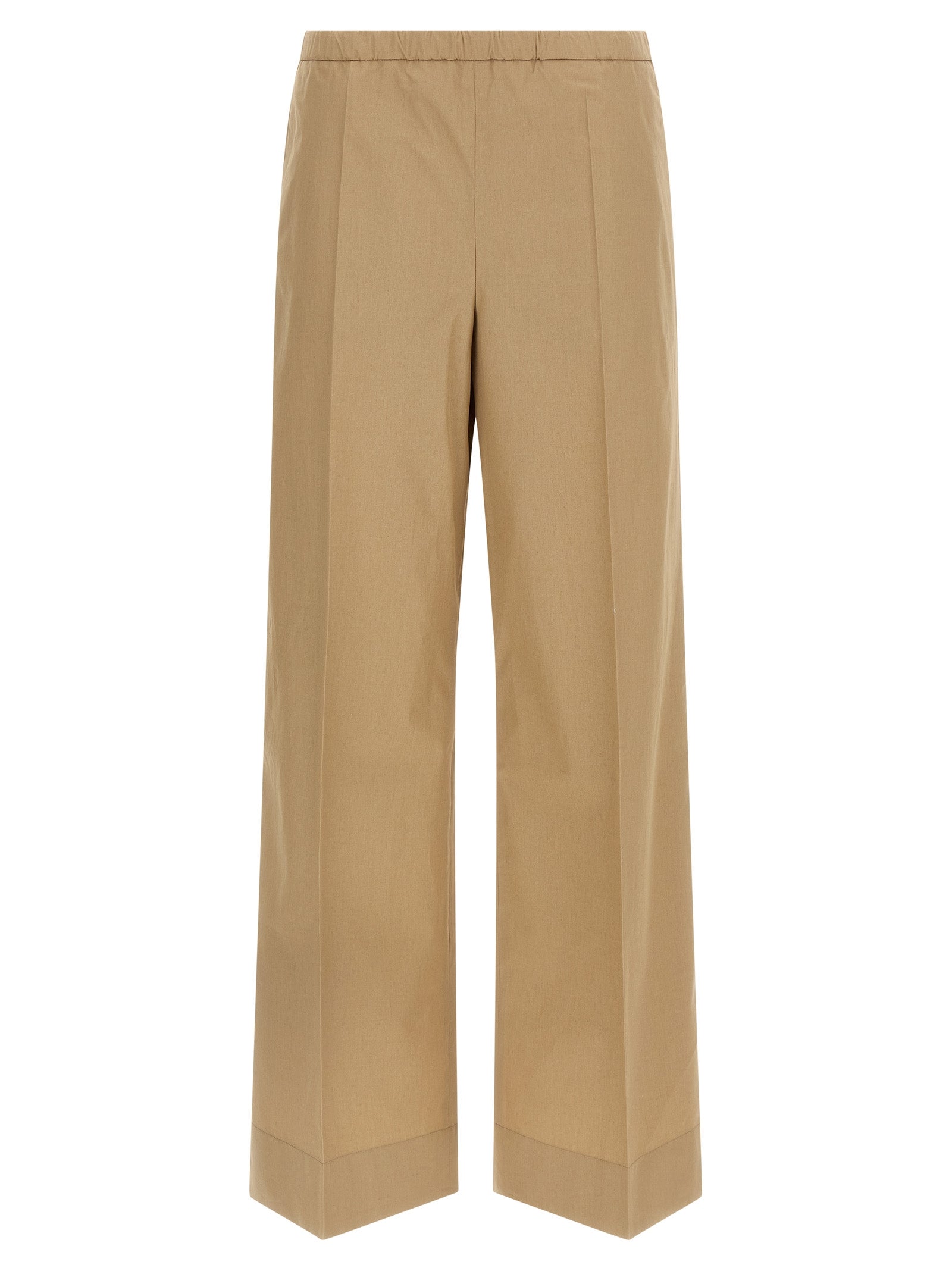 Moncler Grosgrain Logo Patch Pants