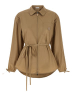 Moncler Grosgrain Logo Patch Overshirt