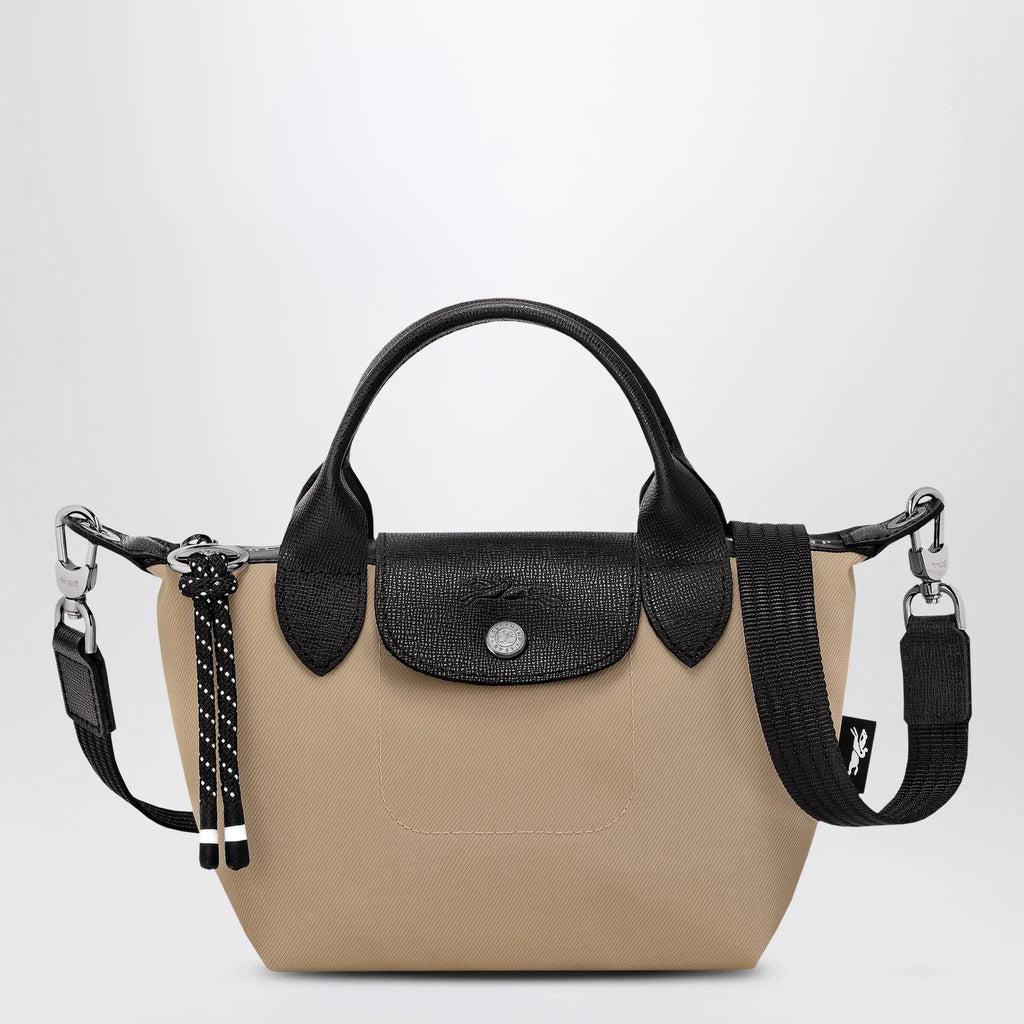 Longchamp XS Le Pliage Energy bag with handle argile