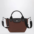 Longchamp XS Le Pliage Energy bag with handle in cacao colour