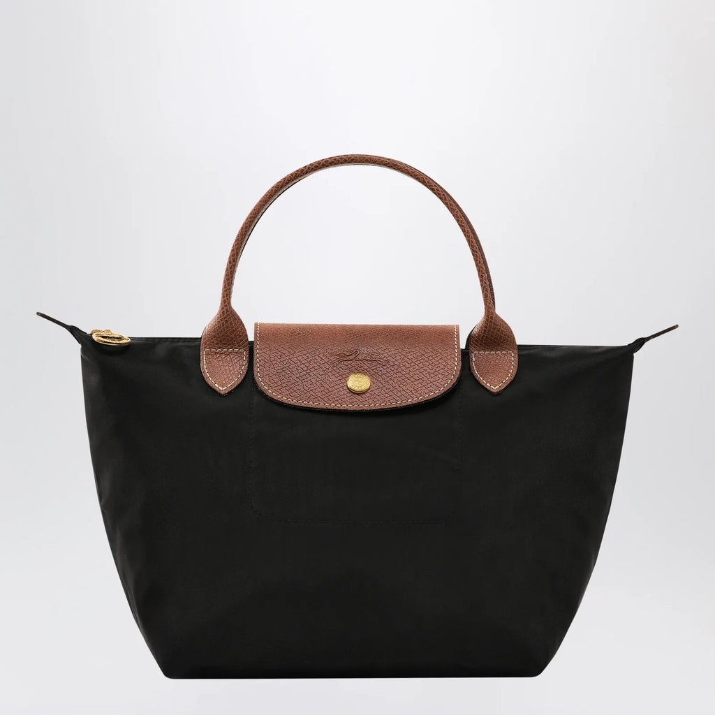 Longchamp Black Le Pliage Original S bag