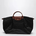 Longchamp Travel bag Black Le Pliage Original S