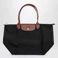 Longchamp Black Le Pliage Original L bag