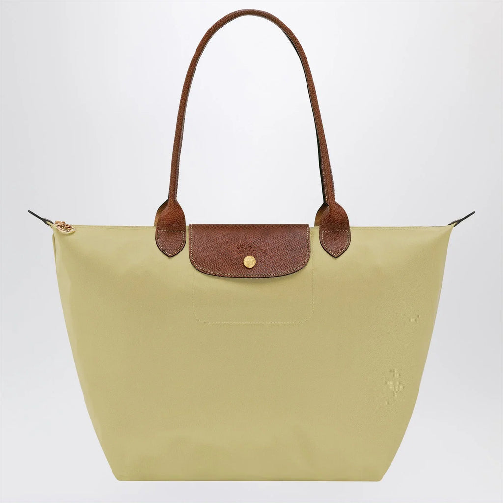 Longchamp Pistachio coloured Le Pliage Original L bag