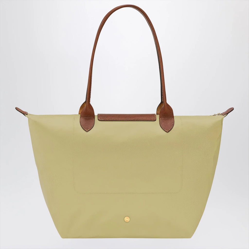Longchamp Pistachio coloured Le Pliage Original L bag