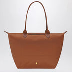 Longchamp Cognac-coloured Le Pliage Original L bag