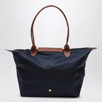 Longchamp Blue Navy Le Pliage Original L bag