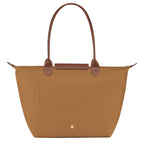 Longchamp Chamois coloured Le Pliage Original L bag