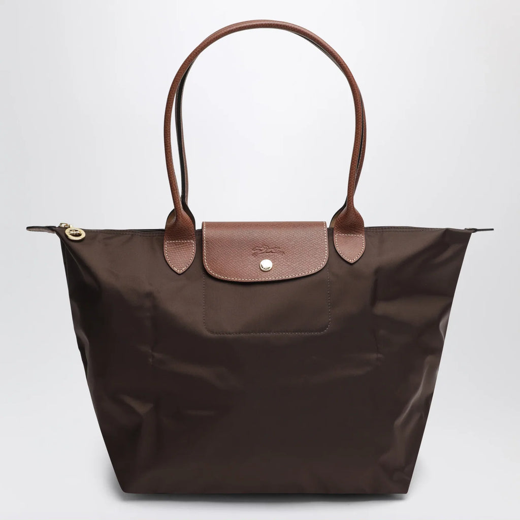 Longchamp Moka Le Pliage Original L bag