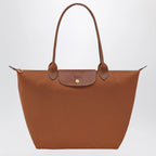 Longchamp Cognac Le Pliage Original L bag
