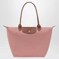 Longchamp Pink Le Pliage Original L bag