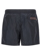 Moncler Logo Patch Swim Shorts