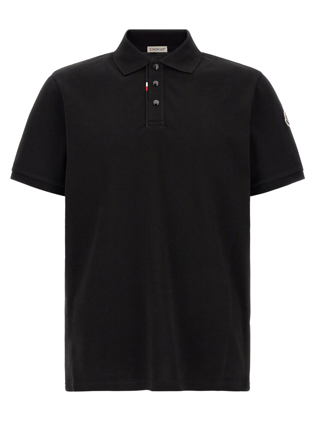 Moncler Tricolor Detail Polo Shirt
