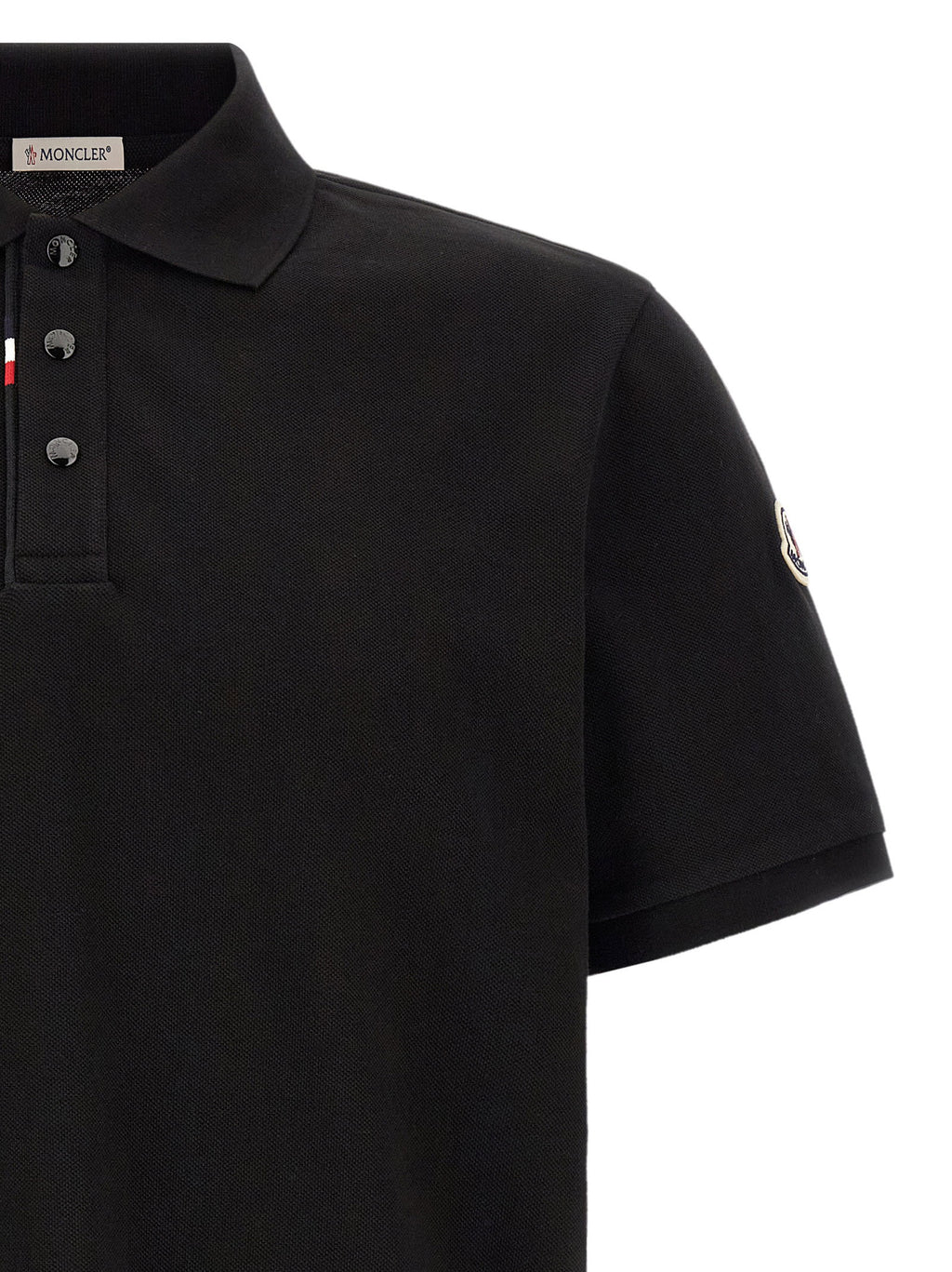 Moncler Tricolor Detail Polo Shirt