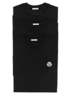 Moncler 3-pack Logo Patch T-shirt