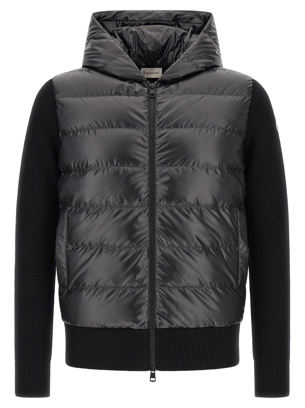 Moncler Padded Cardigan With Hood