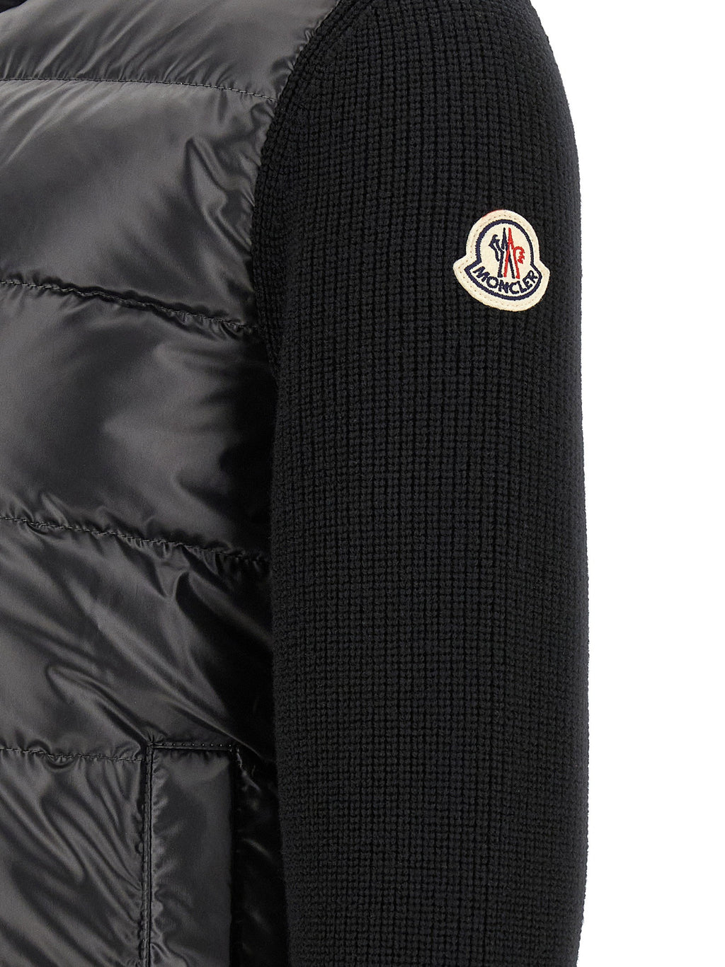 Moncler Padded Cardigan With Hood