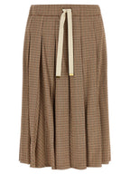 Moncler Pleated Midi Skirt