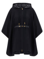 Moncler Two-material Cape