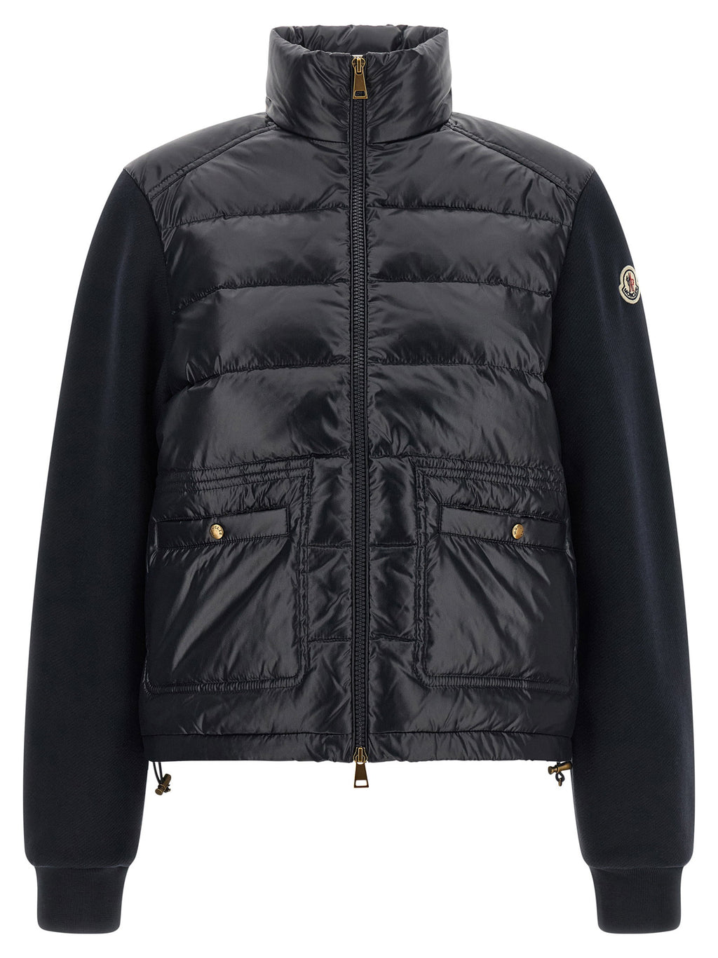 Moncler Two-material Padded Cardigan