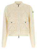 Moncler Two-material Padded Cardigan
