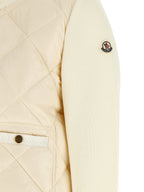 Moncler Two-material Padded Cardigan