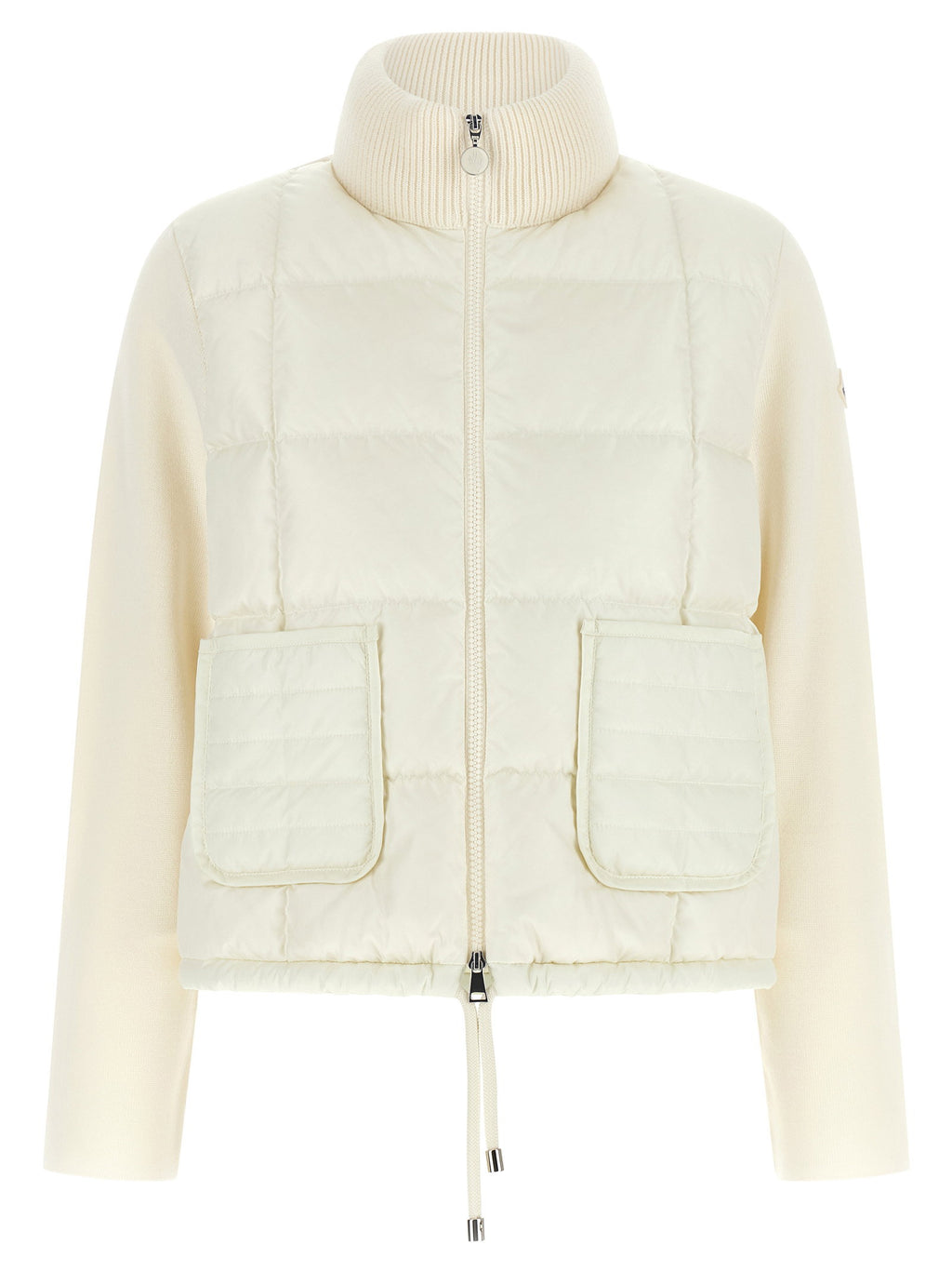 Moncler Two-material Padded Cardigan