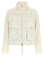 Moncler Two-material Padded Cardigan