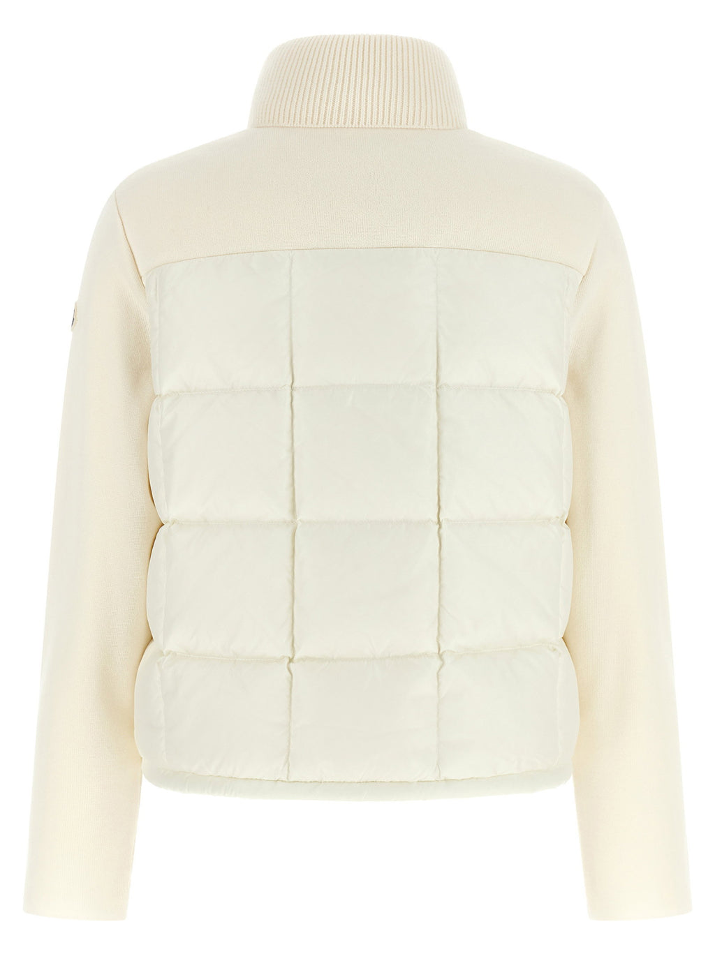 Moncler Two-material Padded Cardigan