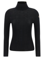 Moncler Logo Turtleneck Sweater