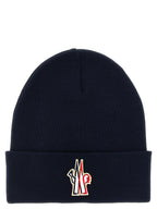 Moncler Grenoble Logo Patch Beanie